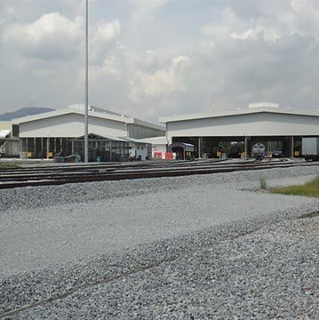 Bukit Tengah Depot for Double Electric Tracks (PLBE) between Ipoh-Padang Besar